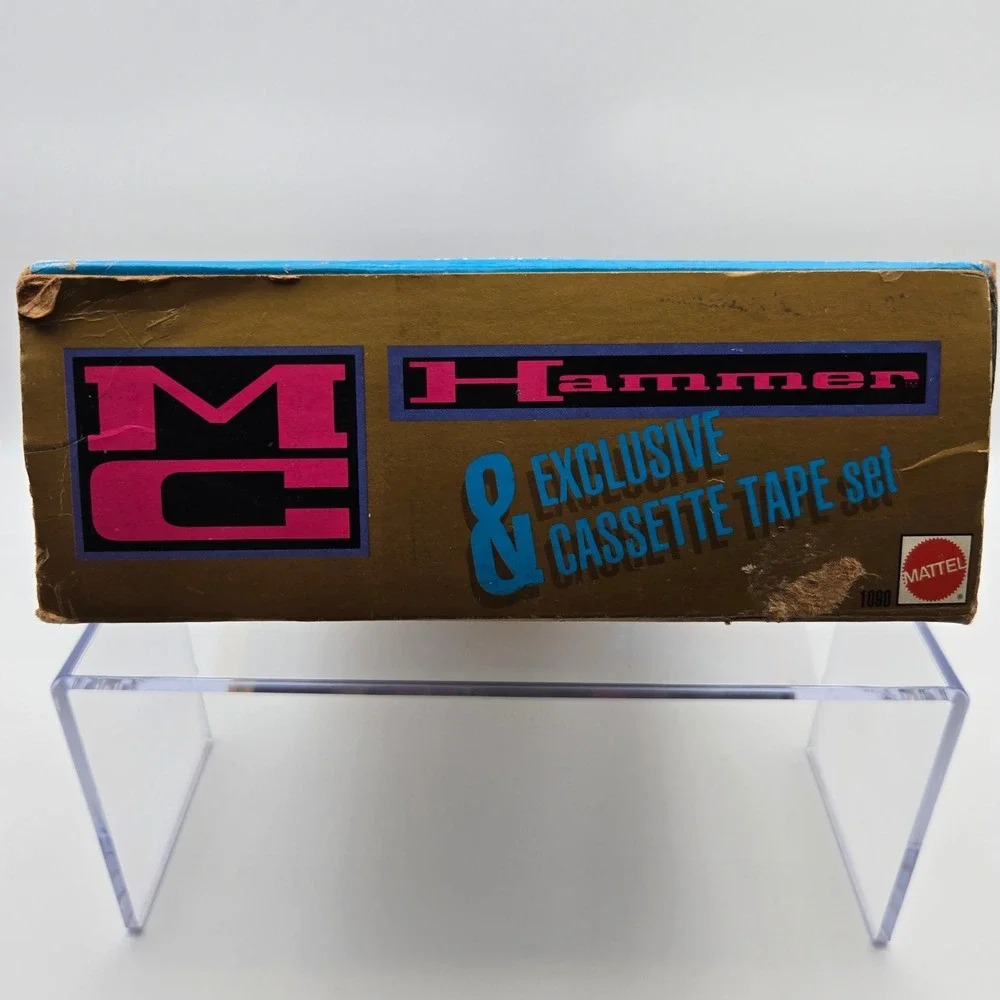 Vintage 1991 Mattel MC Hammer Doll NIB With Real Exclusive Cassette Tape Mattel